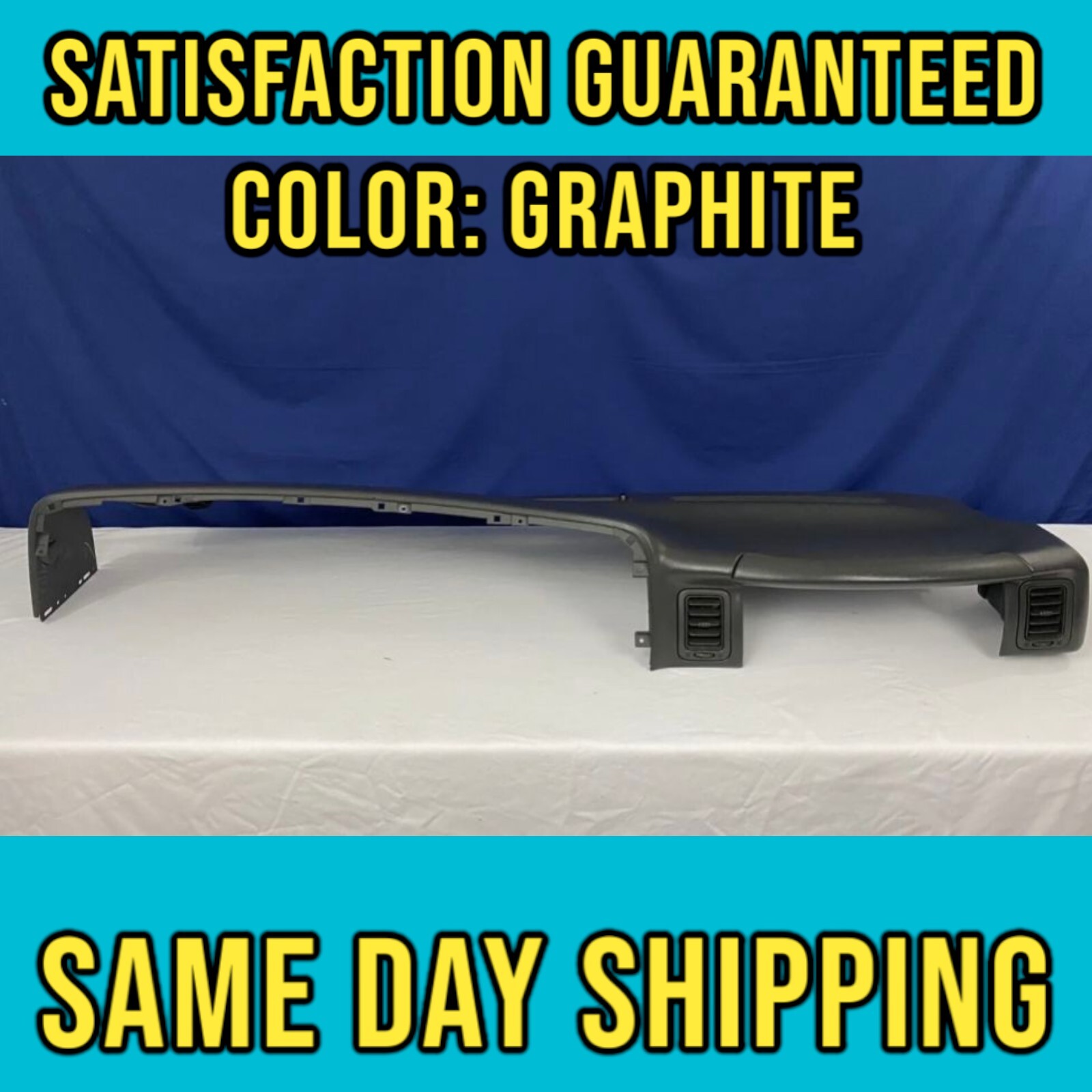 🔥OEM 99-06 Chevy SILVERADO TAHOE Upper Dash Dashboard Cap Pad GRAPHITE🔥