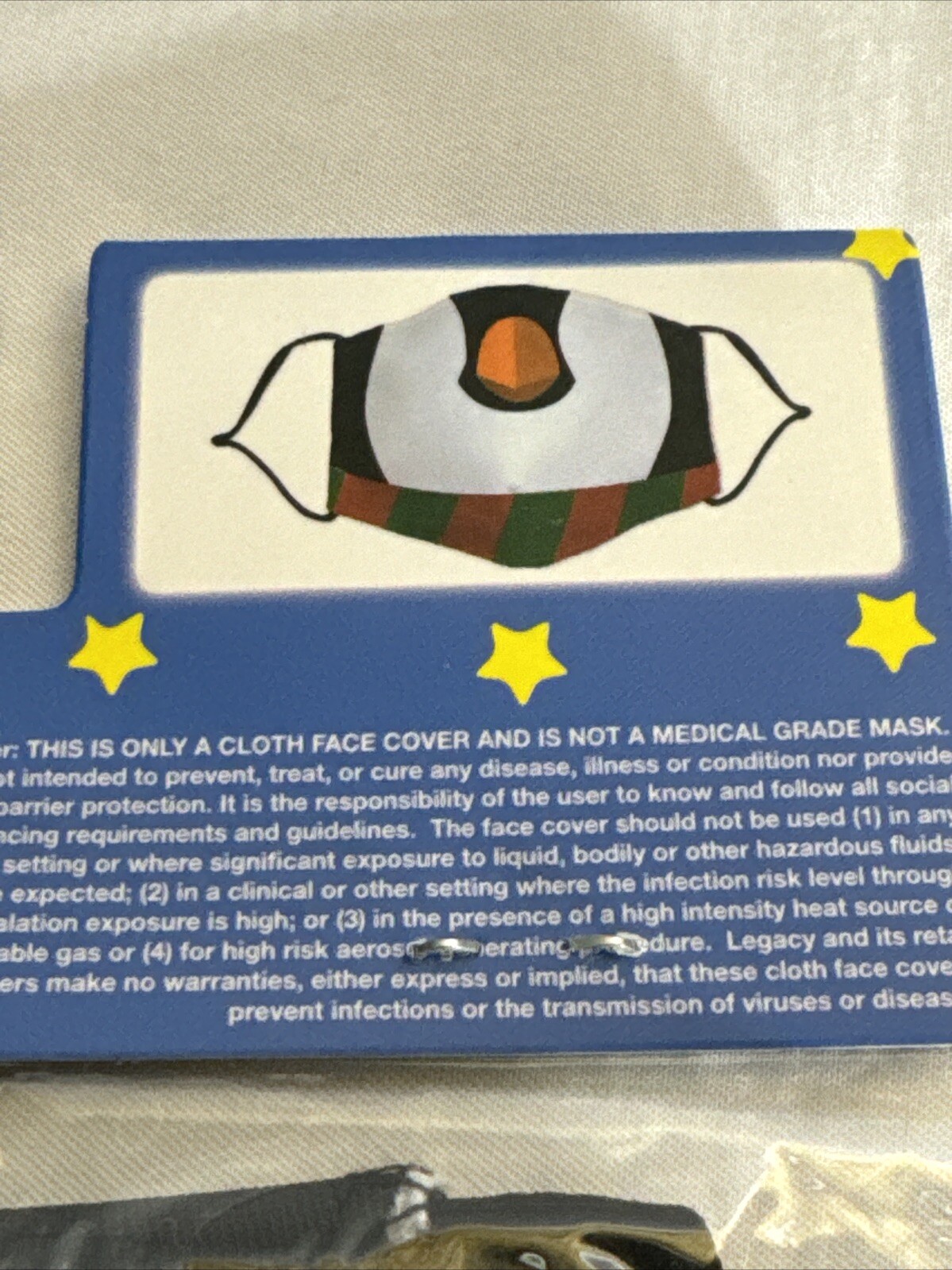 Christmas Themed Reusable Face Cover