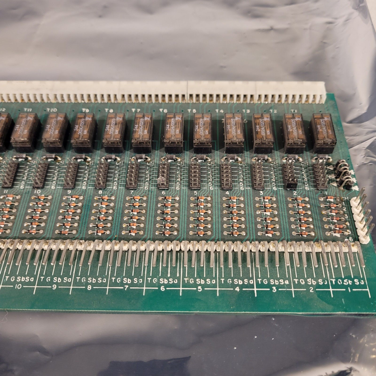 Barrie ZPP-6 Control Solenoid Circuit Board Multi-Channel PCB