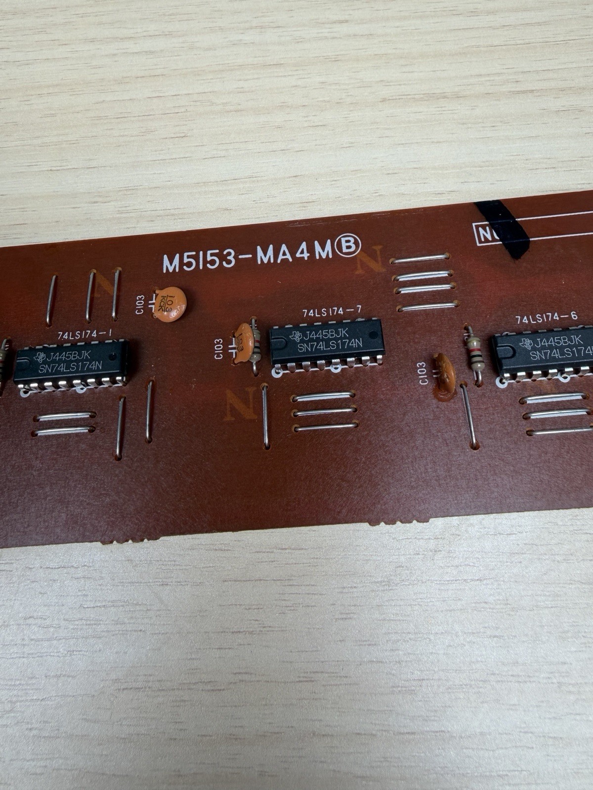 Circuit board (M5153-MA4M), for Casio CZ-5000 keyboard