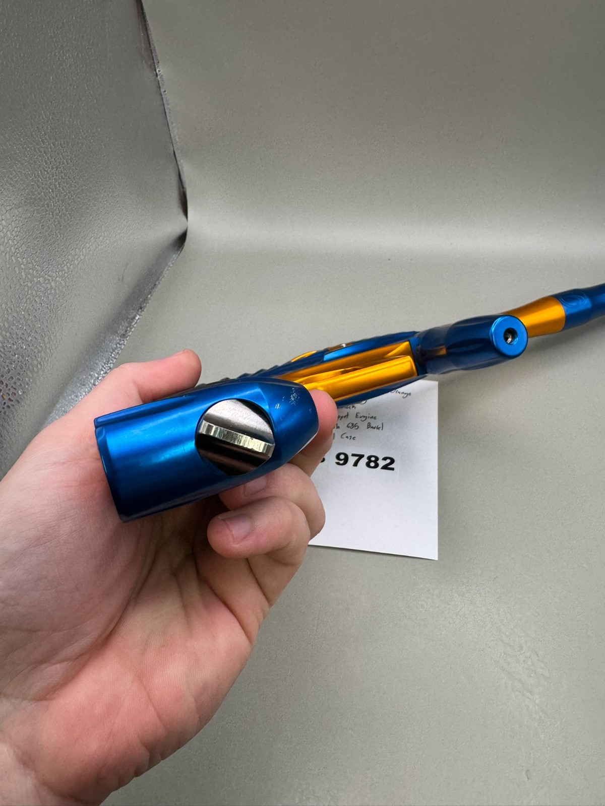 Bob Long VIS Ripper - Blue/Orange - Paintball Marker Fully Working