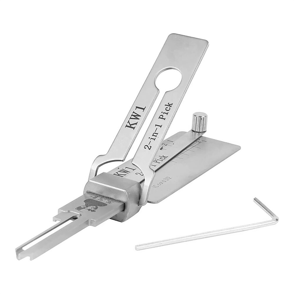 2 In 1 KW1 Key Precision Hook and Pick Set Maintenance Repair Tool