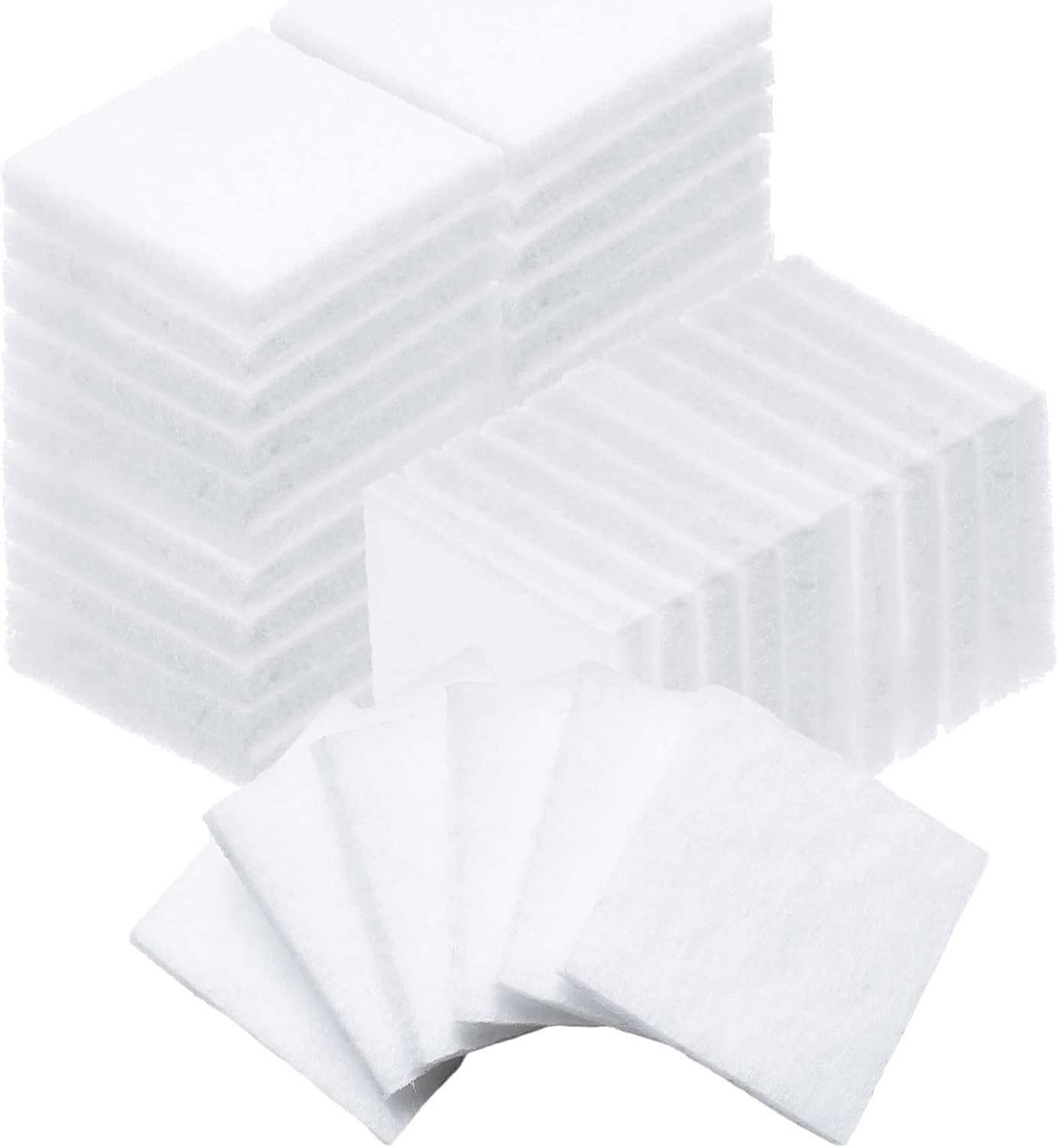 Square Humidifier Essential Oil Pads Unscented Replacement Aroma White