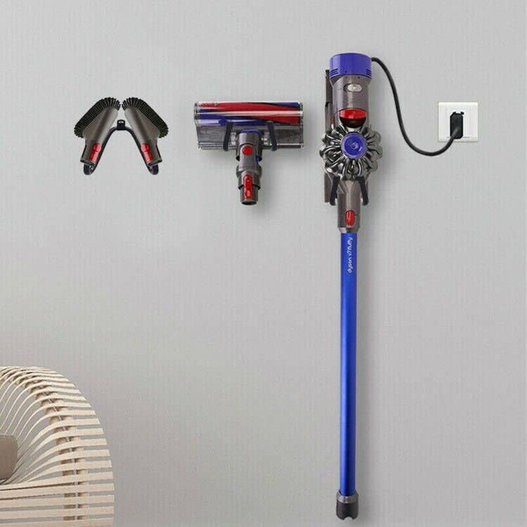 Vacuum Cleaner Storage Bracket Power Tool Hose Stand Holder Head Black