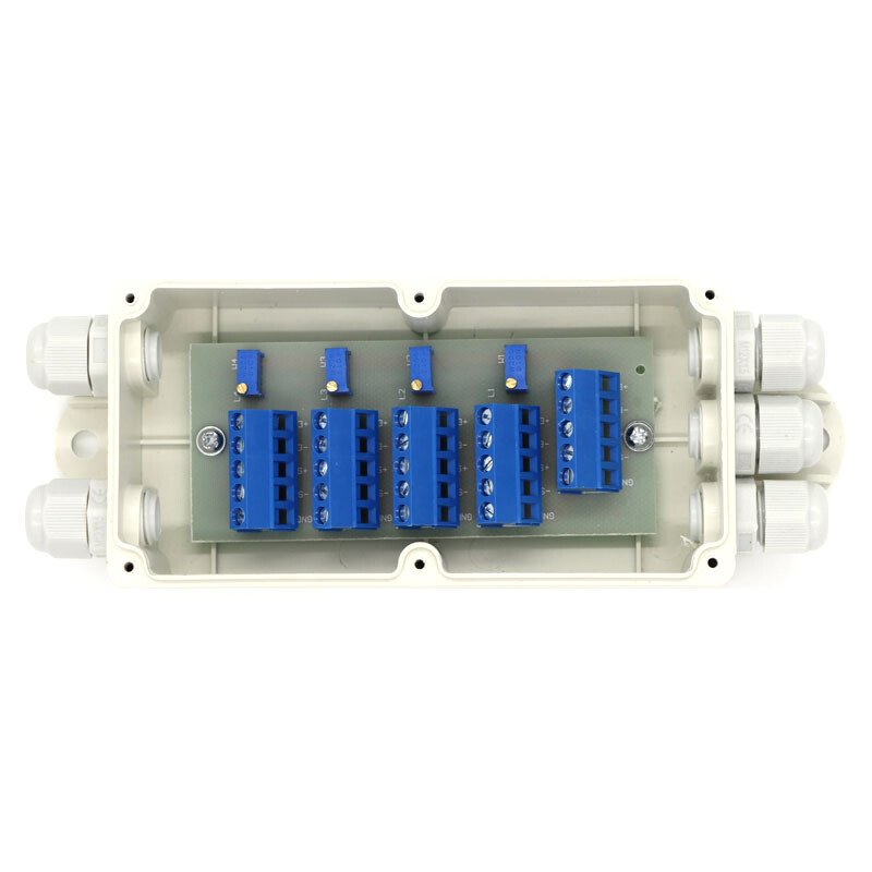 2Pcs Waterproof engineering plastics Load Cell Summing Junction Boxes170*65*33MM
