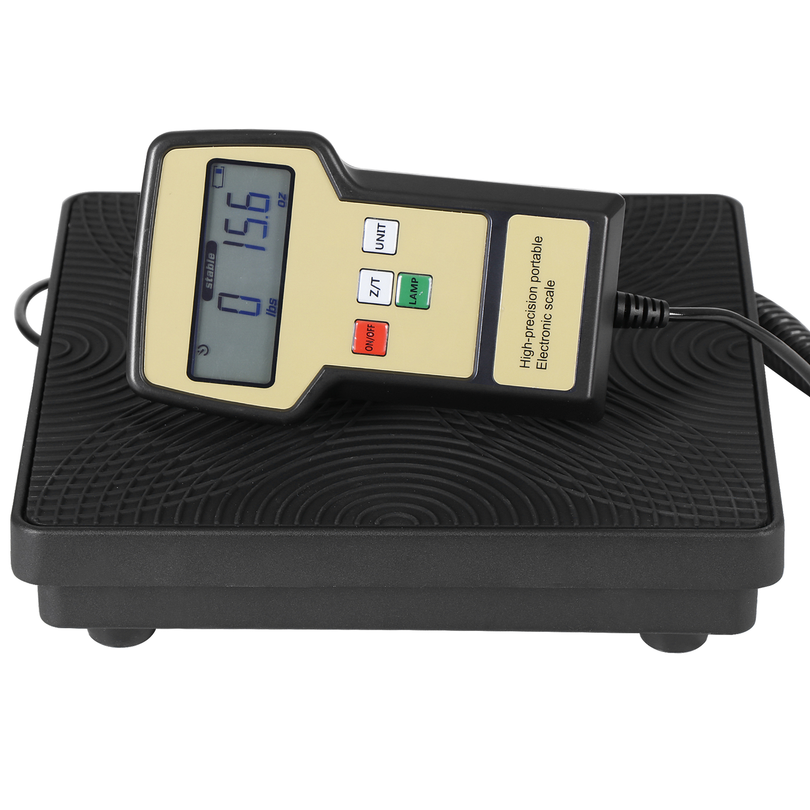 220LBS Electronic Refrigerant Charging Scale with Portable Case HVAC with Case