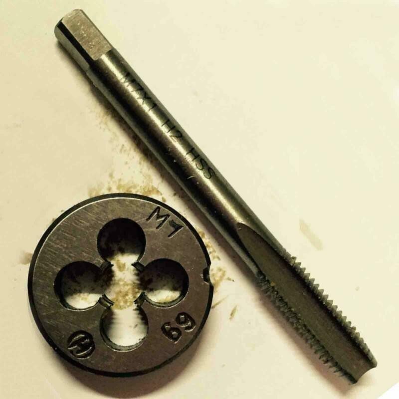 1set HSS M7 x 1.0 mm Right Hand Tap and Die Metric Thread Threading Tool