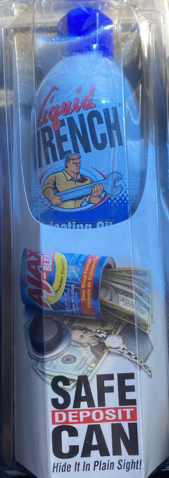 Fake Lubricant Can Safe - Hidden Safe for Money Stash - Secret Compartment