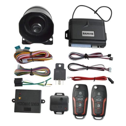 Car Alarm System, Antitheft Alarm with Keyless Entry | Microwave Remote #2