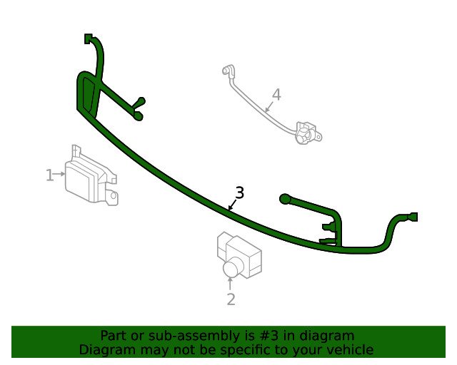 Genuine Kia Wire Harness 91871-A9030