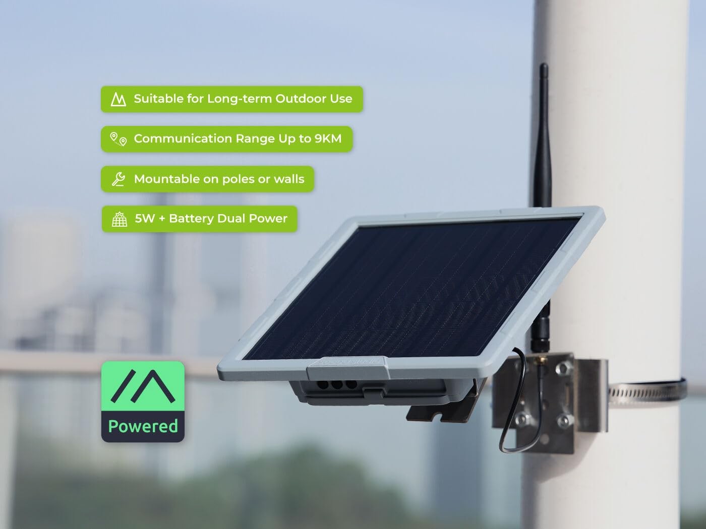 Seeed Studio Sensecap Node Powered Lora Meshtastic Node Outdoor Long Range