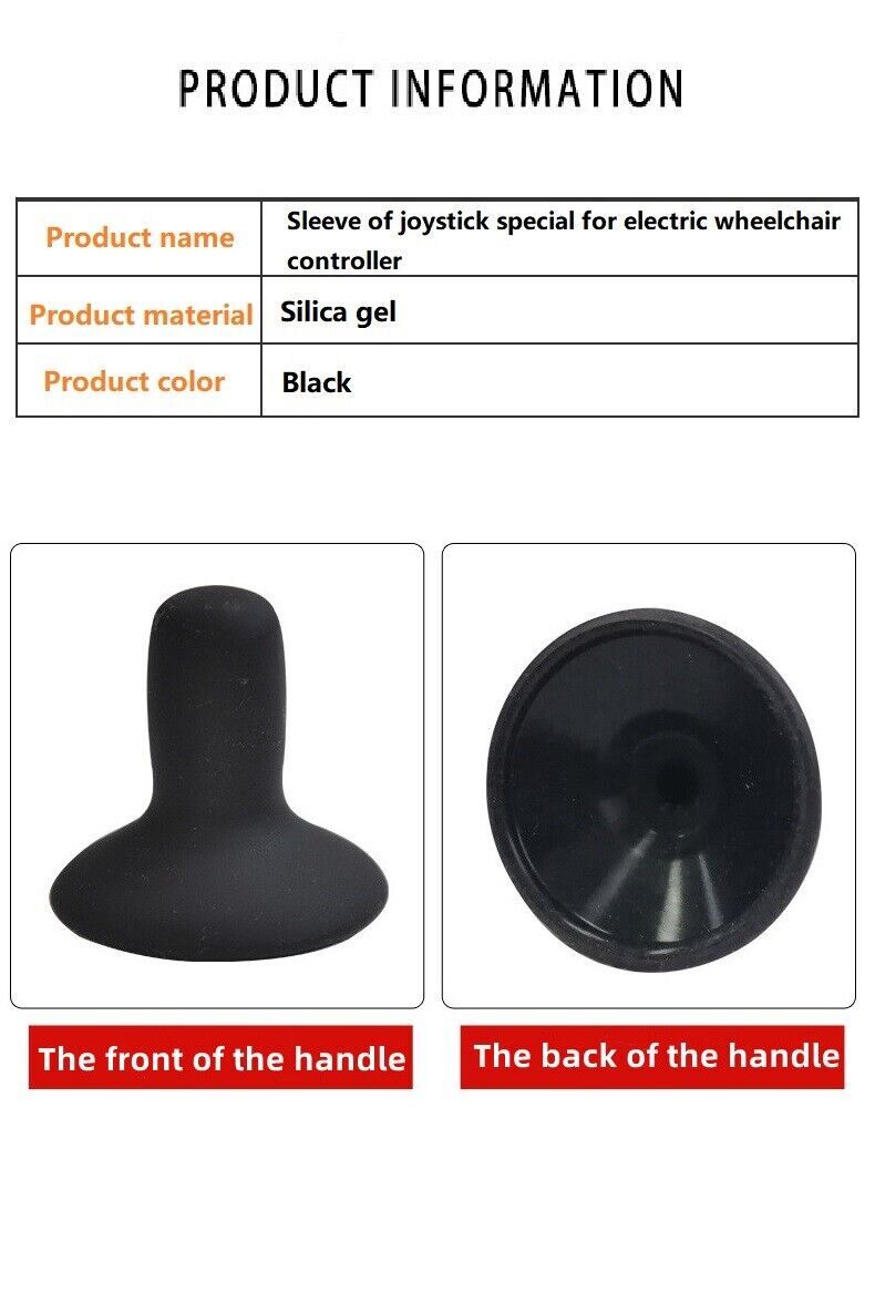 4X Rubber Joystick Knob Button For Hoveround Shoprider Electric Wheelchair Jet