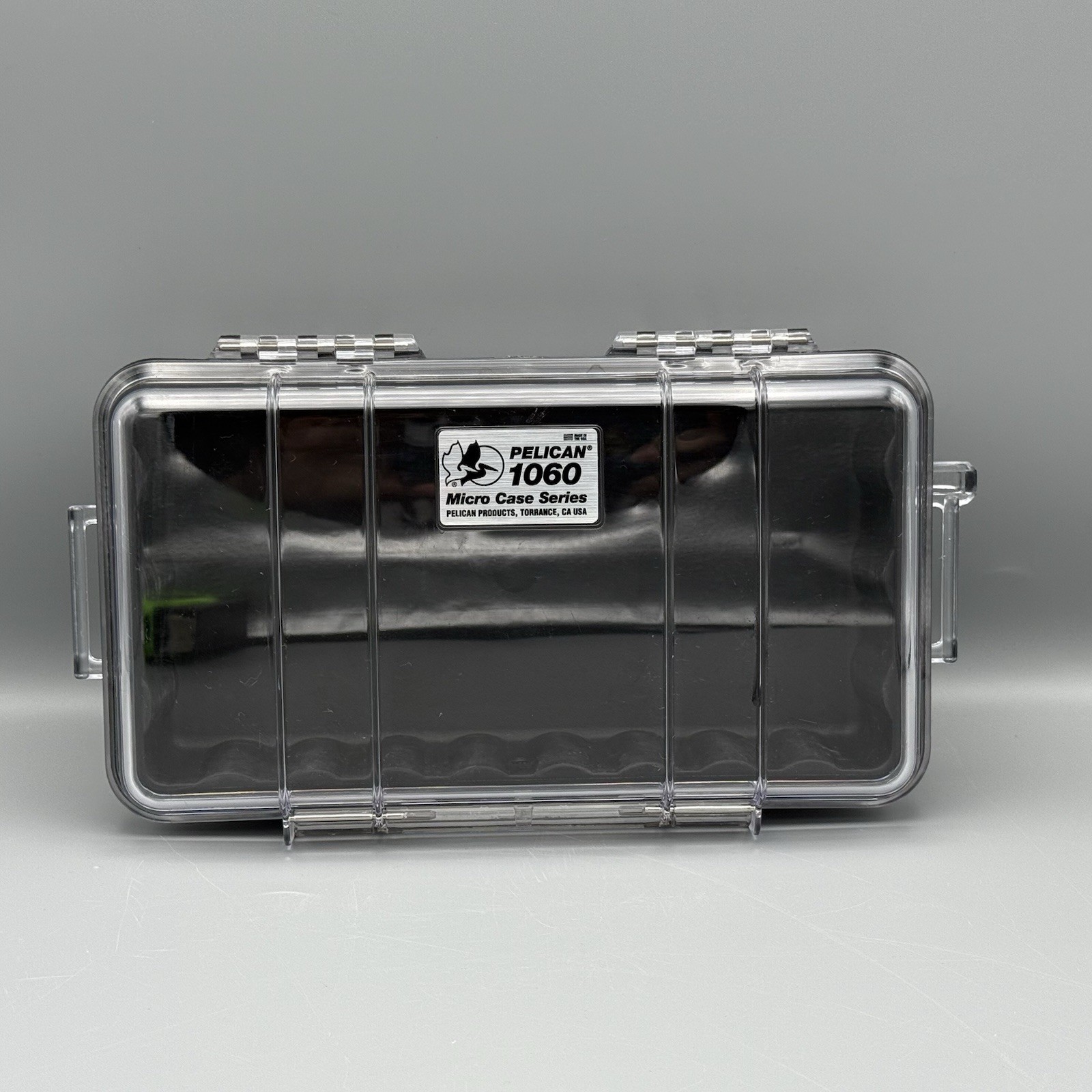 Pelican 1060 Micro Case Waterproof Crush Proof Phone Camera Go Pro Protect BLACK