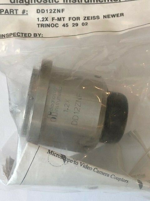 Diagnostic Instruments 1.2X F-Mount for Zeiss Trinocular - DD12ZNF