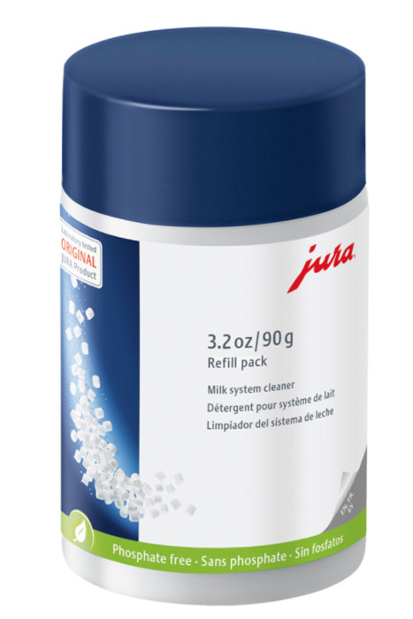 Jura Milk System Cleaner Mini-Tabs Refill (90g bottle) for all Jura frothers