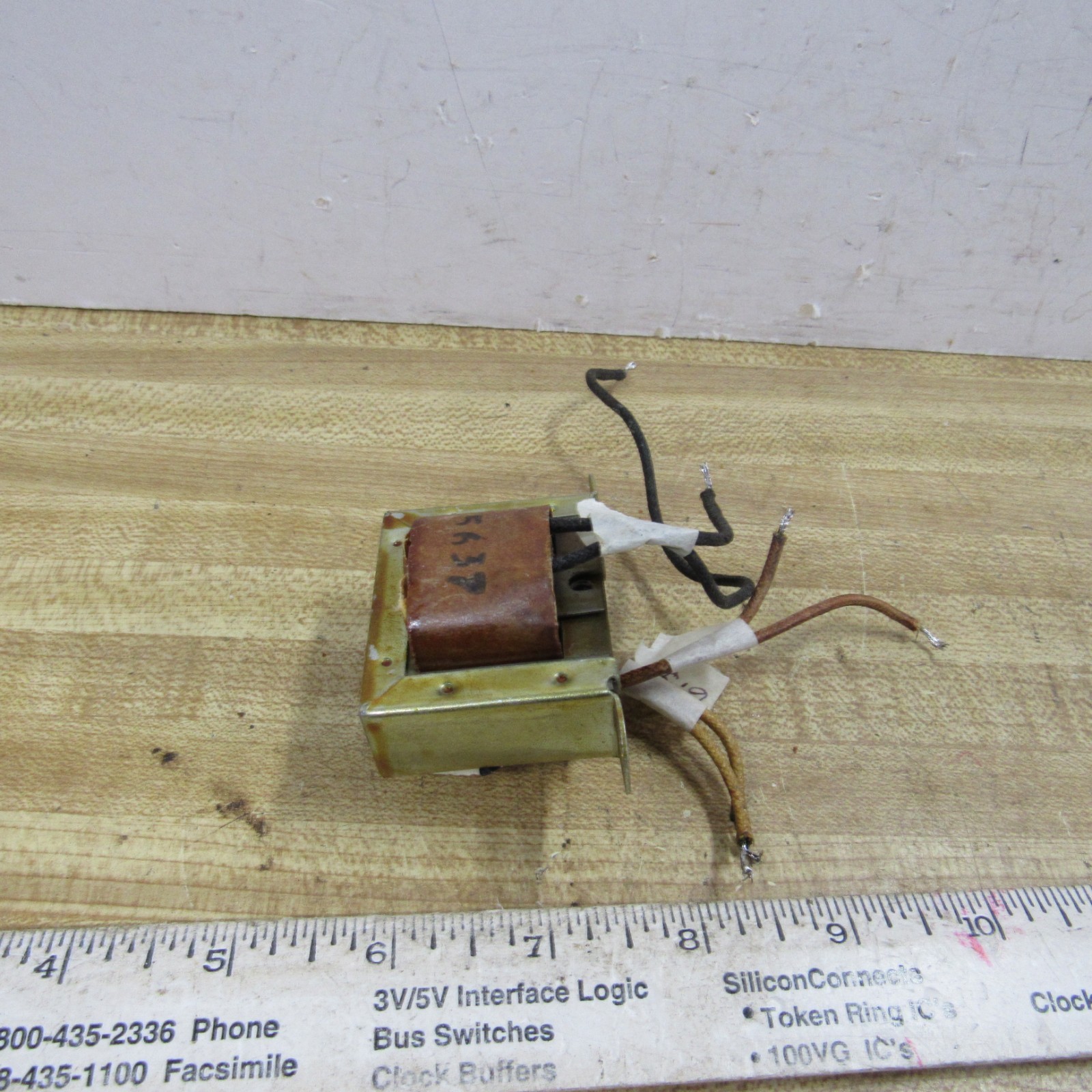 TRANSFORMER POWER 128V, 6.3V   HAM RADIO