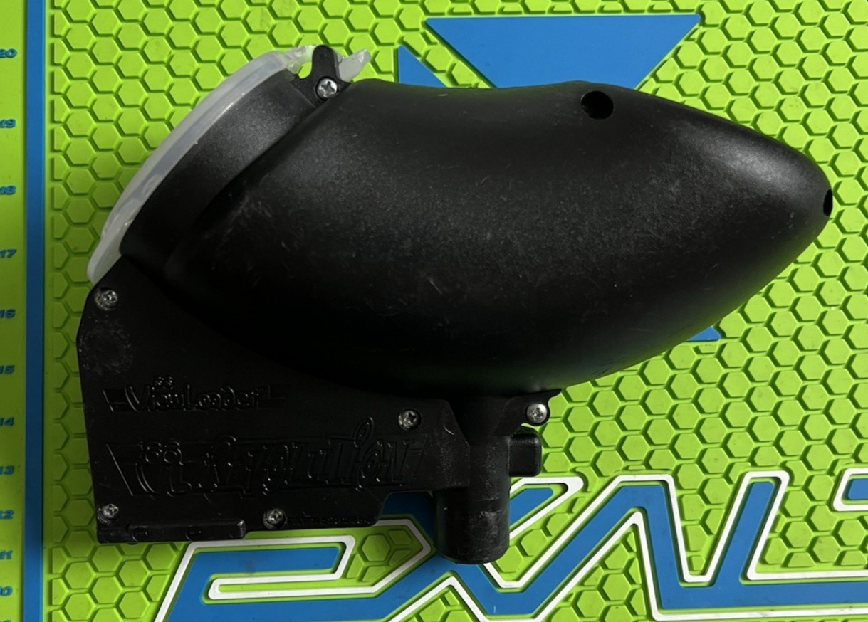 VIEWLOADER REVY VL REVOLUTION OG PAINTBALL LOADER HOPPER - BLACK (READ) -TESTED