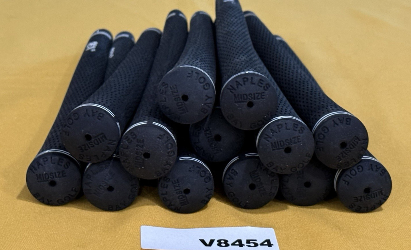 Set of (13) Naples Bay Midsize Grip Black White NEW V8454
