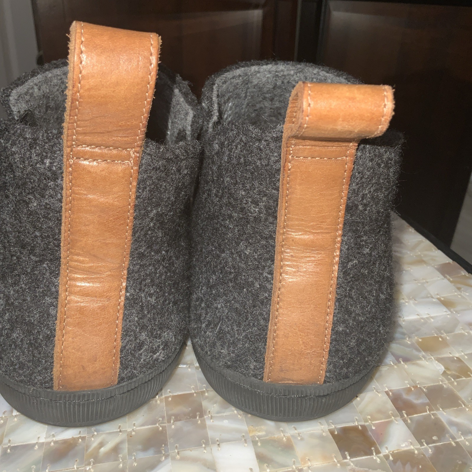 Hucberry Wool Outdoor Slippers Men 11