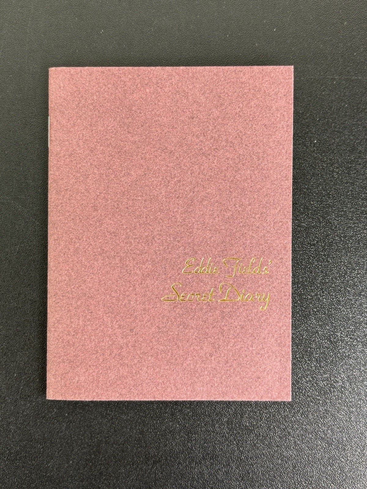Eddie Fields secret Diary by Steven Minch Kelly Lyles - Kreskin collection