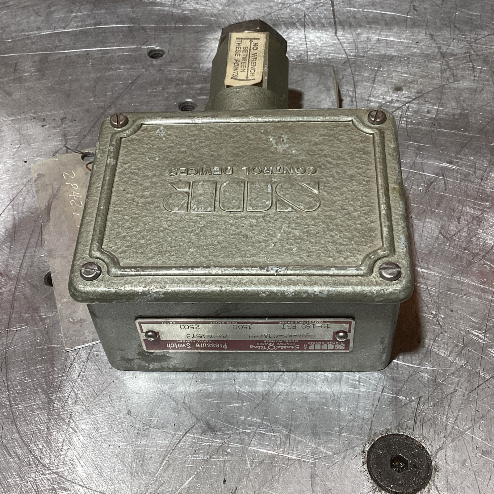 Sor 6NN-K5-C1A-RR Pressure Switch 10-180psi