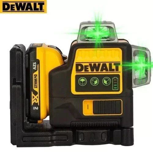 DeWalt DW089LG 12V Green Line 3 x 360 Laser Level Laser + Battery + Charger