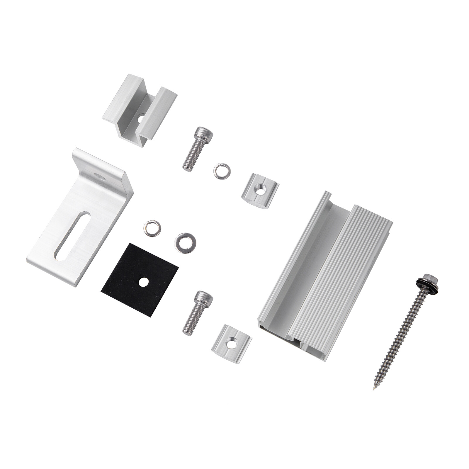 Roof Adjustable Solar Panel Mounting Brackets Kit System for 1-4PCS Solar Panels