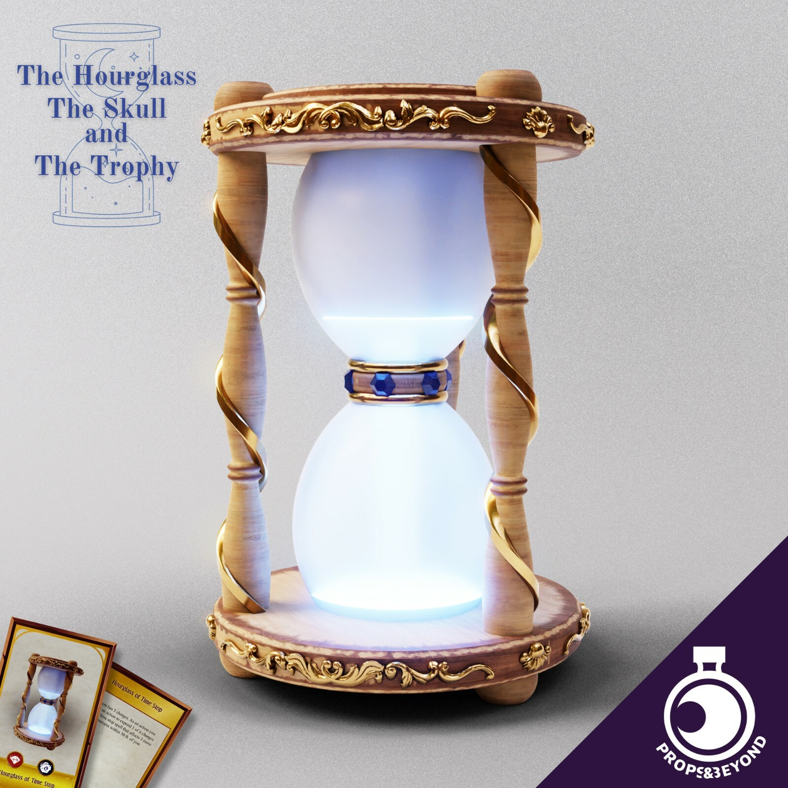 Hourglass of Time Stop Dungeons and Dragons Props&Beyond D&D