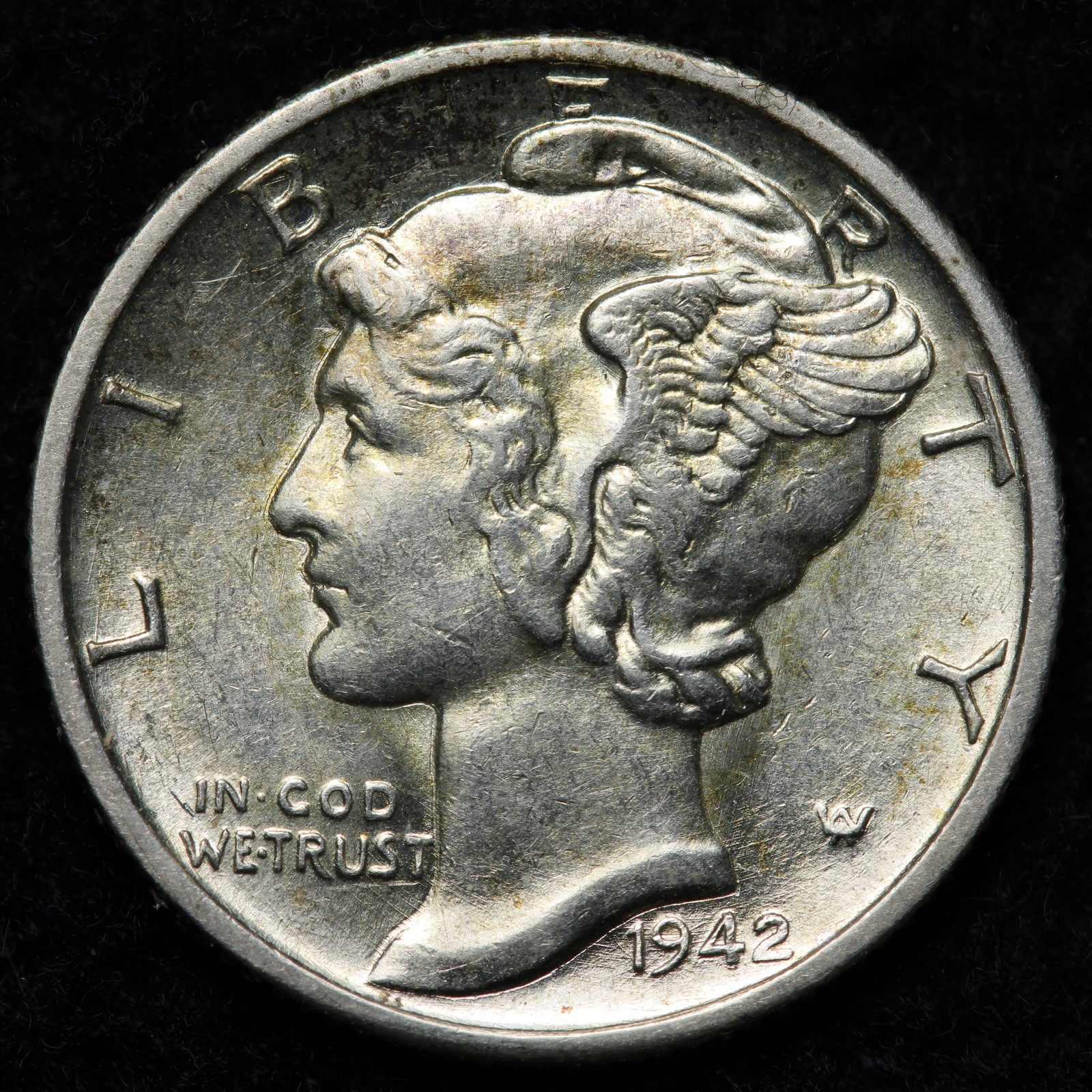 1942-S Mercury Silver Dime BU *UNCIRCULATED* MS E281 RUSB