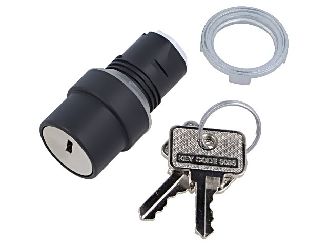 46-2925.1000.7P8 Switch: Rotary switch with key 22mm rod.Pos: 2 Missing EA