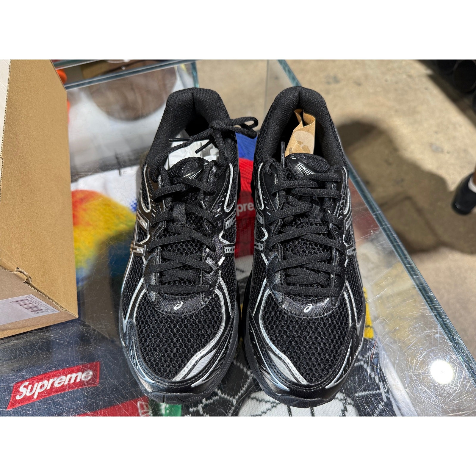 Asics GT 2160 - Black/Pure Silver Size 5