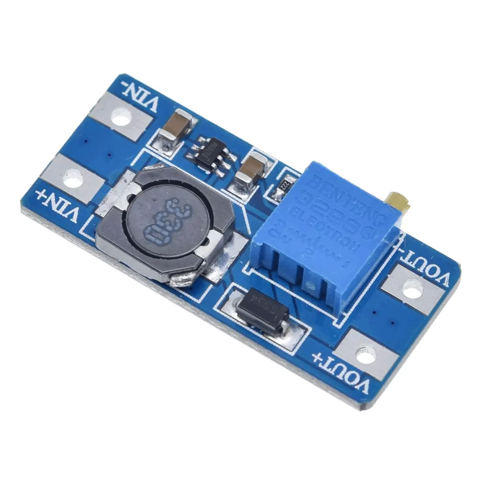 10PCS MT3608 DC-DC Step-Up Voltage Booster Module 2-24V Input to 5-28V 2A Output