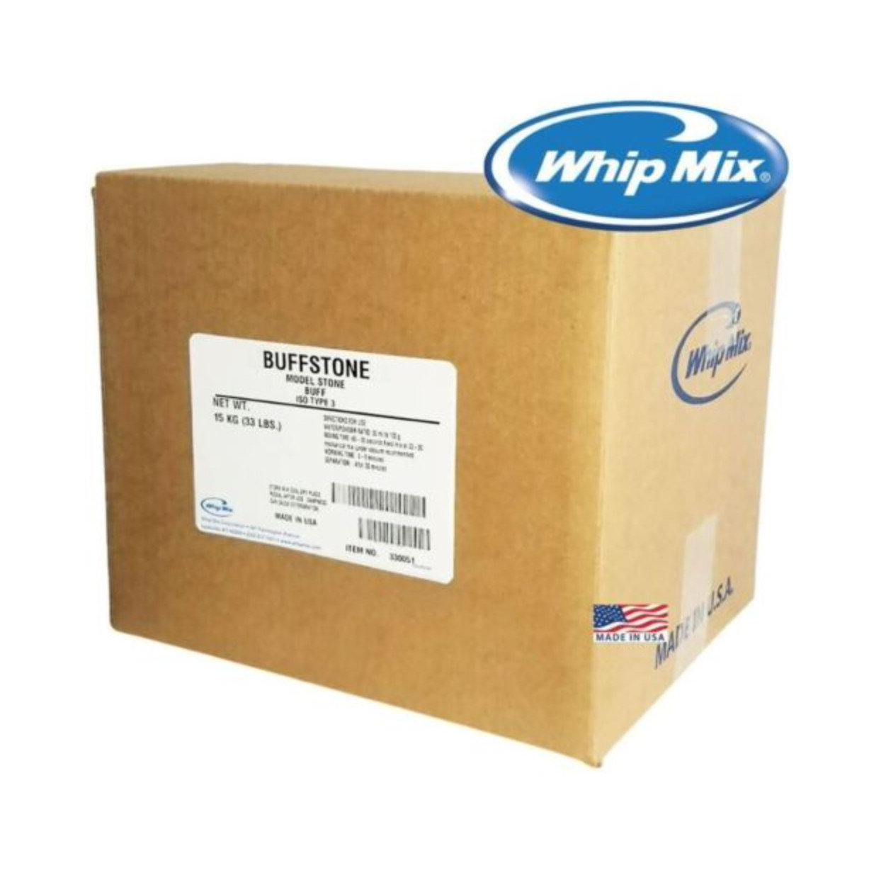 *1-Piece* Whip Mix BuffStone Model Stone ISO Type 3 Buff 33 LBS 330051