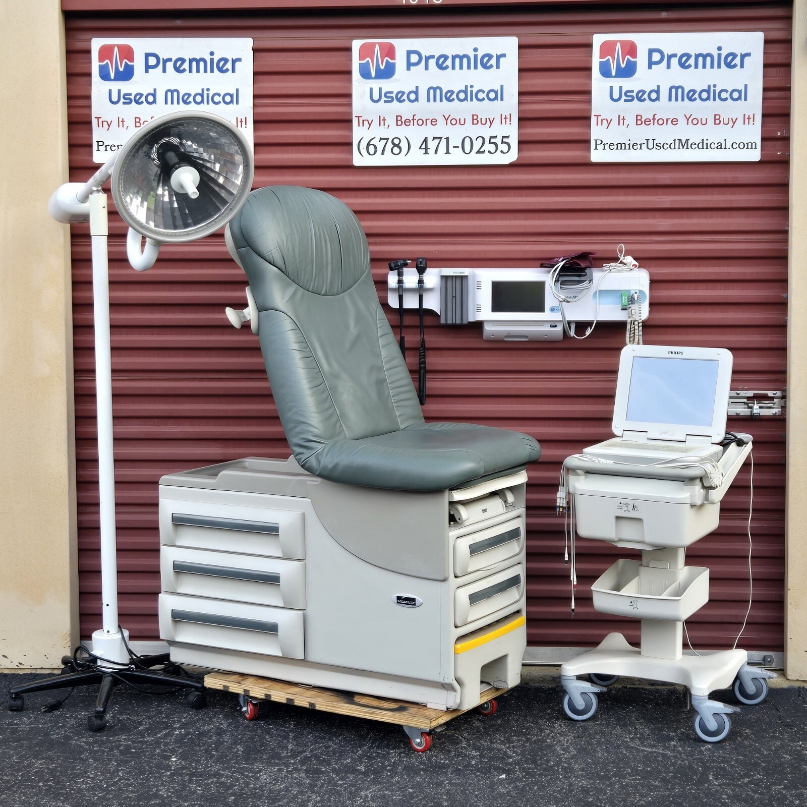 Exam Tables for Sale Ritter Midmark 604 Shetland Spruce *Premier Used Medical*