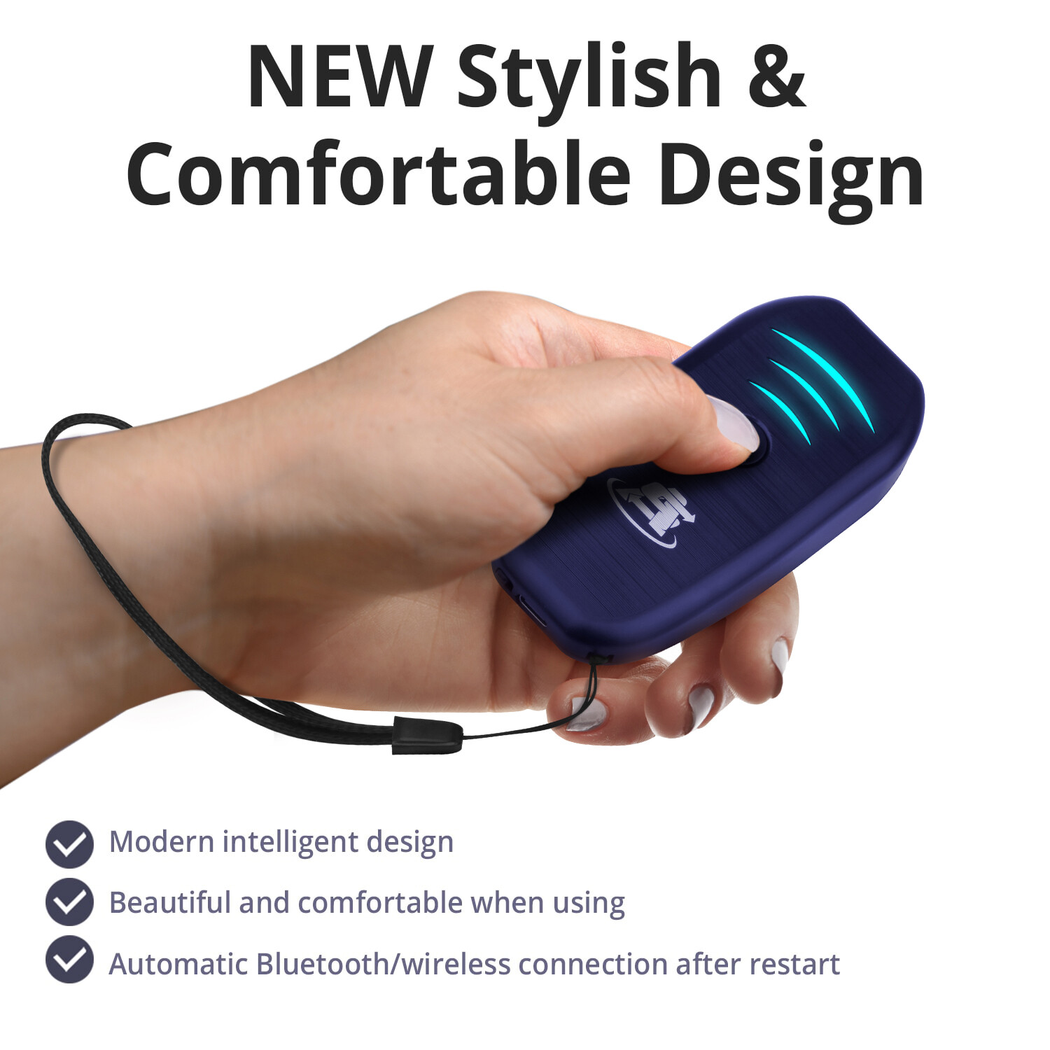 Portable Mini Wireless Bluetooth Barcode Scanner Rechargeable 1D EAN-UPC Reader