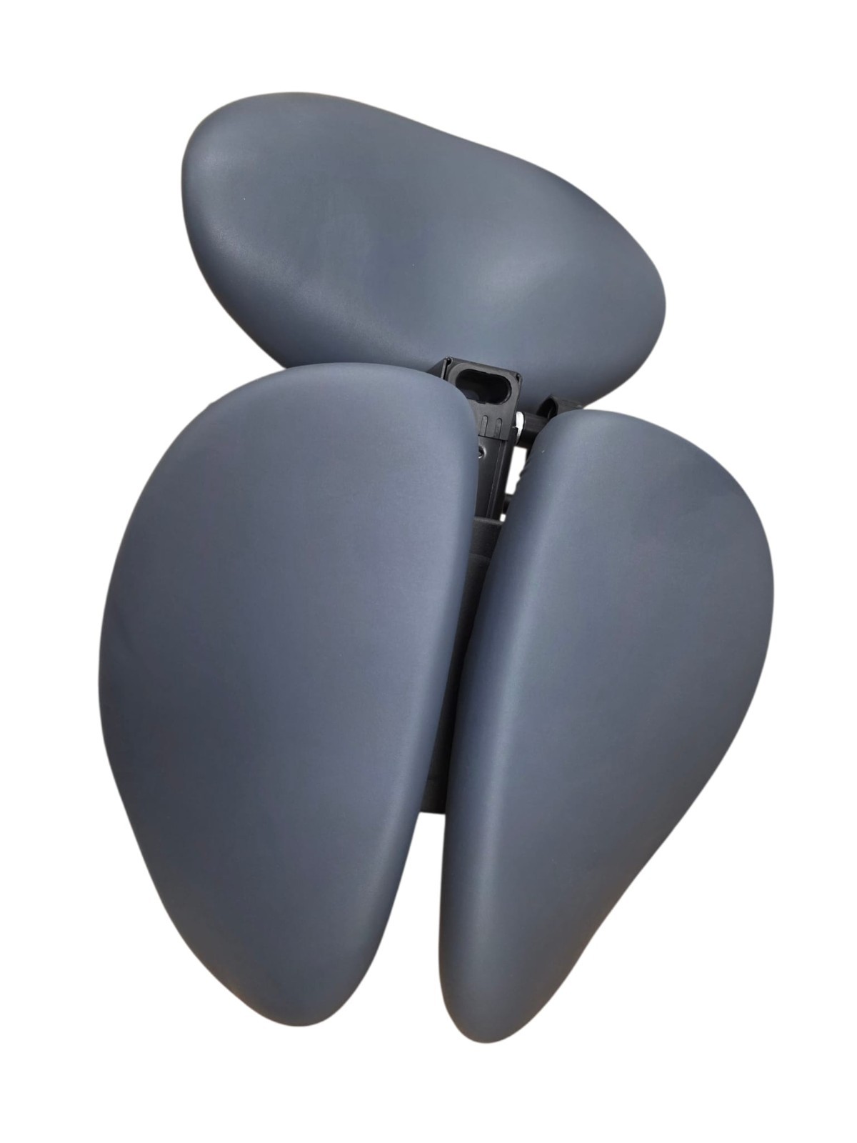 Master Massage Berkeley MS14D Ergonomic Saddle Stool with Backrest-Royal, Blue