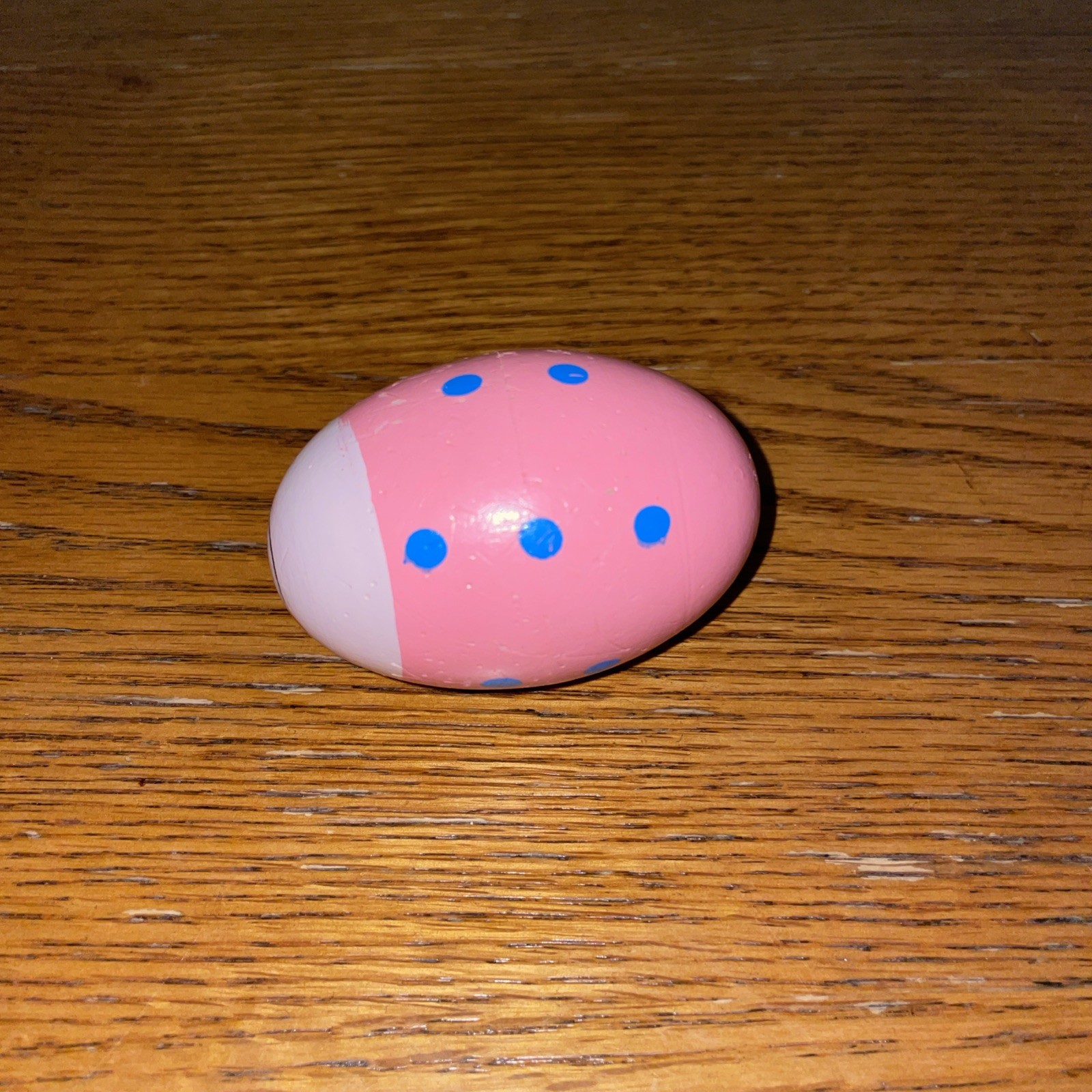 Wooden Egg Shaker Rattle Children's Percussion Whimsical Beetle Bug 3” W5