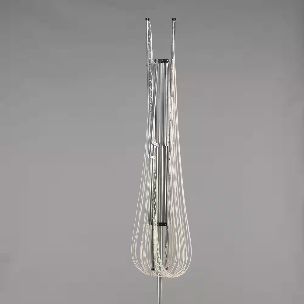 Parallel Dryer Steel 2-Piece Pole, 30-Line 182 Ft. Drying Space