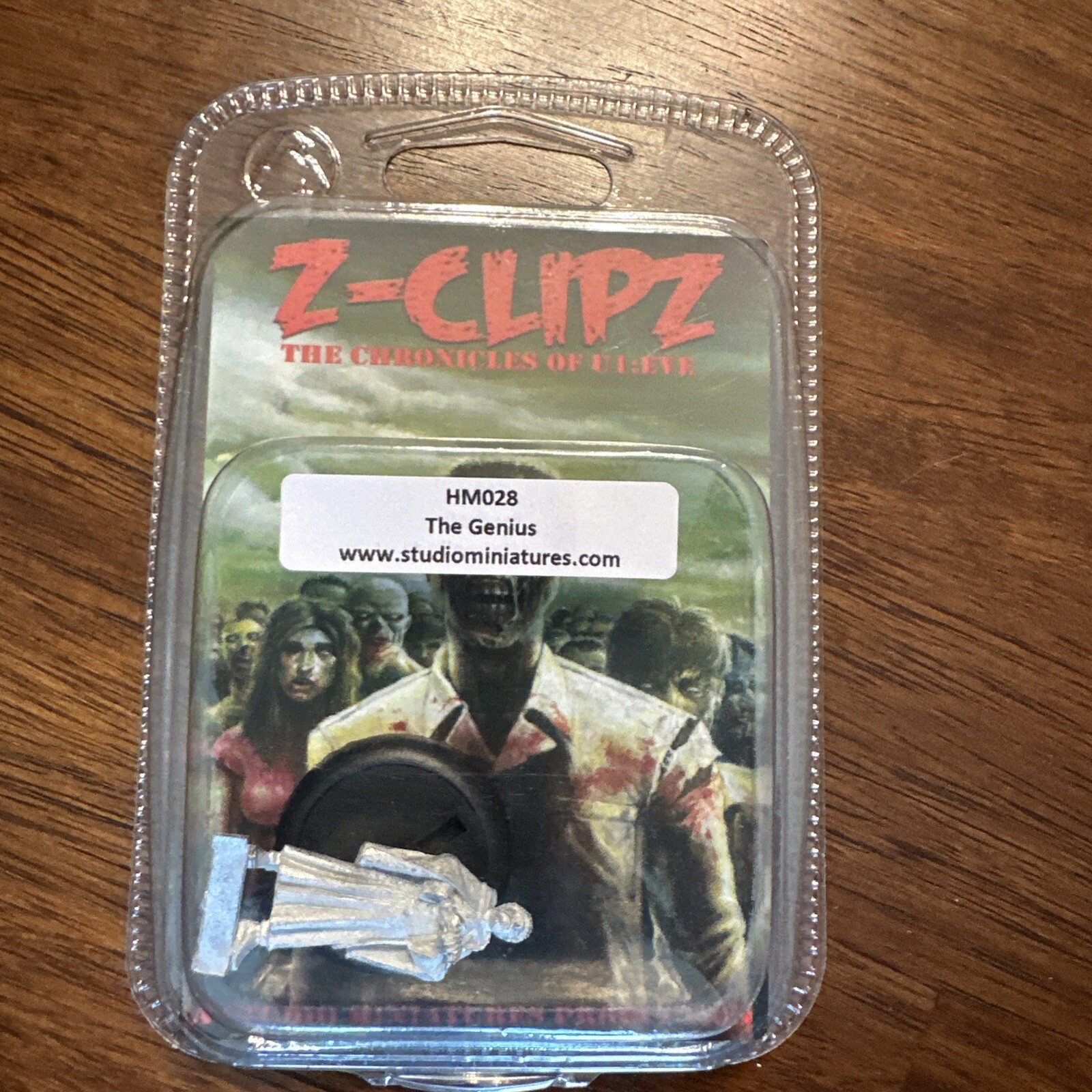 28mm The Genius (Vincent) By Studio Miniatures Z-Clipz