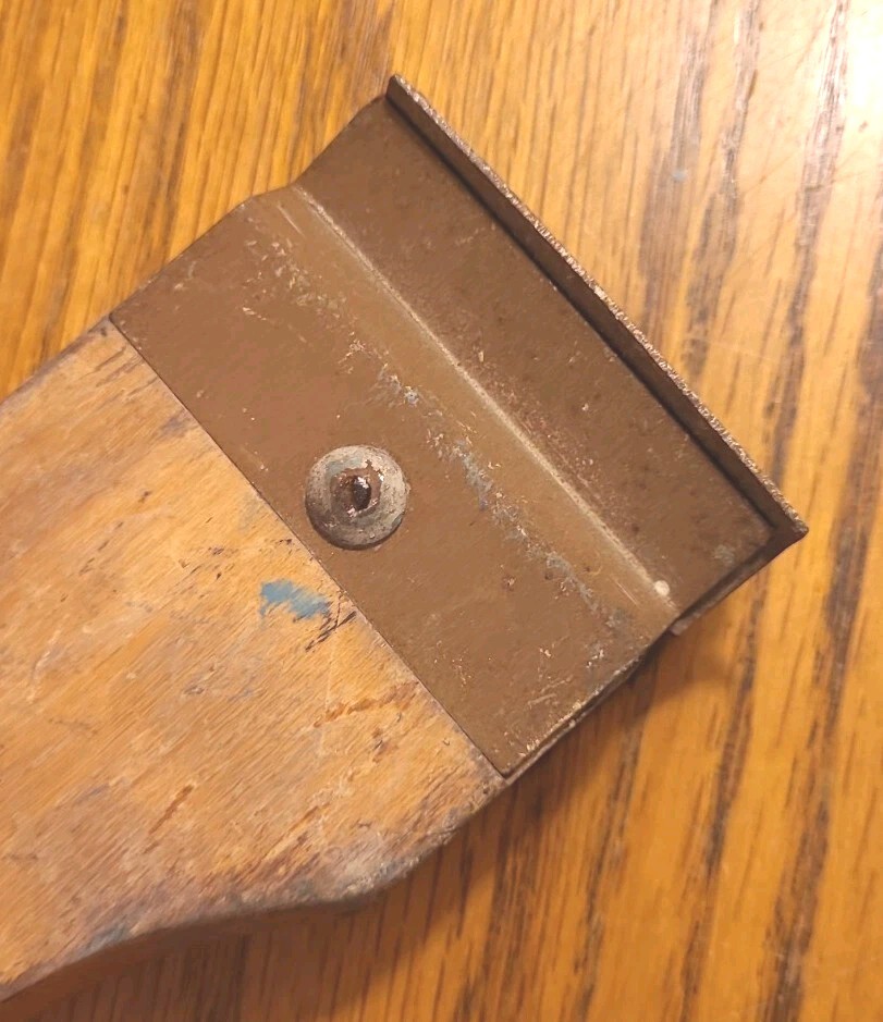 Vintage Hyde Speedster No. 81. Scraper. 14" long Wood Handle Tool.