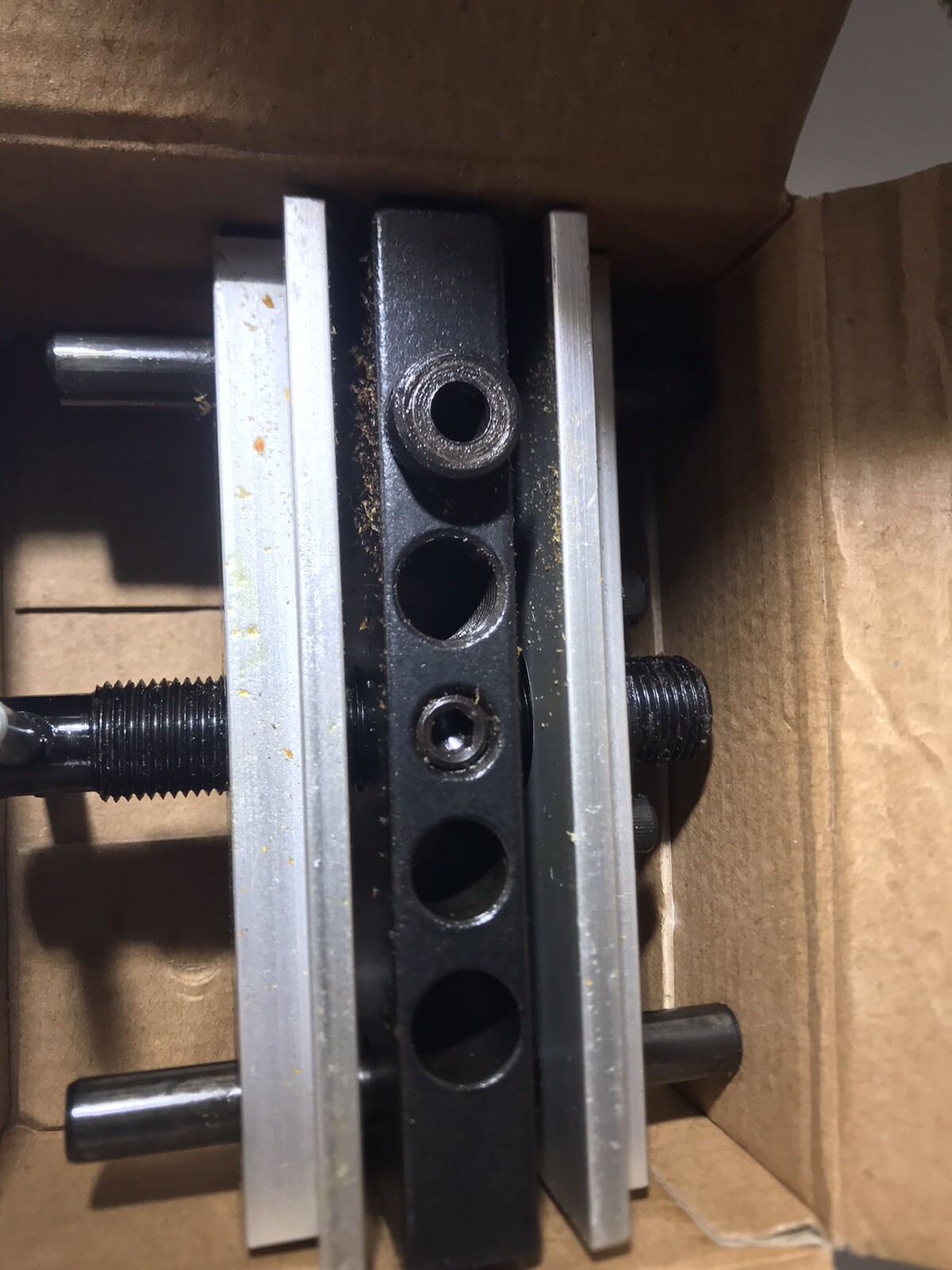 Self Centering Doweling Jig ~ 41345 ~ Precise Drilling Guide ~ Dowel Clamp Tool