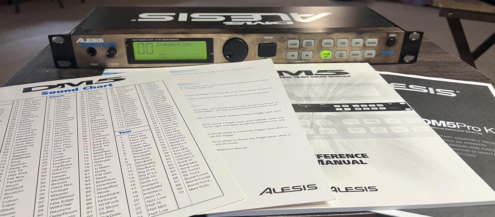 Alesis DM5 Electronic Drum Module With MEMORY BATTERY UPGRADE! Read Desc.