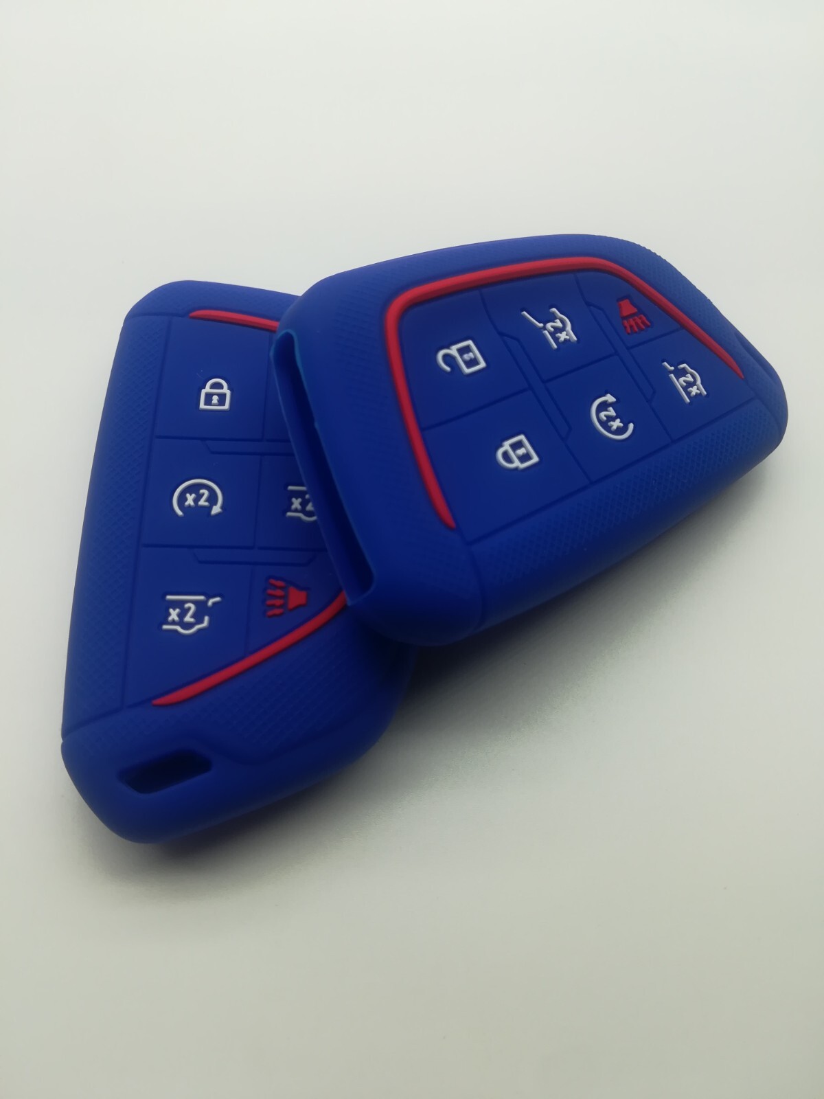 2*Silicone Key Cover for 2020 2021 2022 2023 2024 CADILLAC ESCALADE ESCALADE ESV