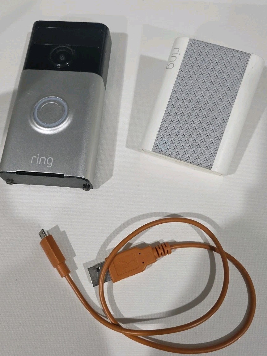 Ring Doorbell Bundle - Doorbell AND Chime- BATTERY or WIRED