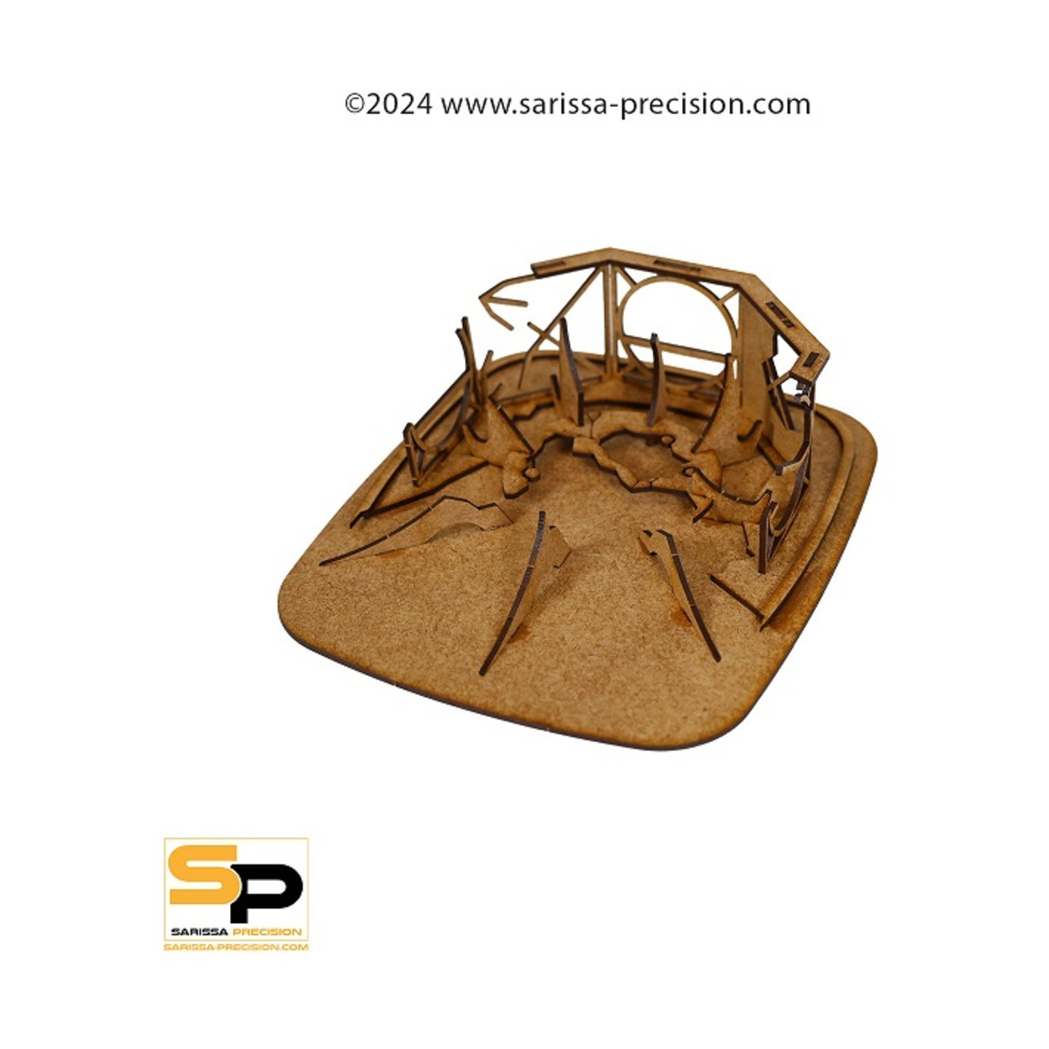 Sarissa Precision Ruined Stanchion Building #3 SW (New)