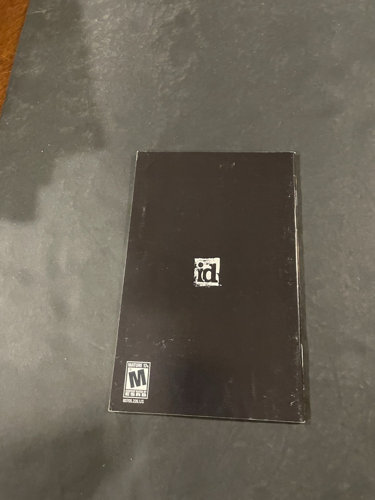 doom 3 xbox Manual only
