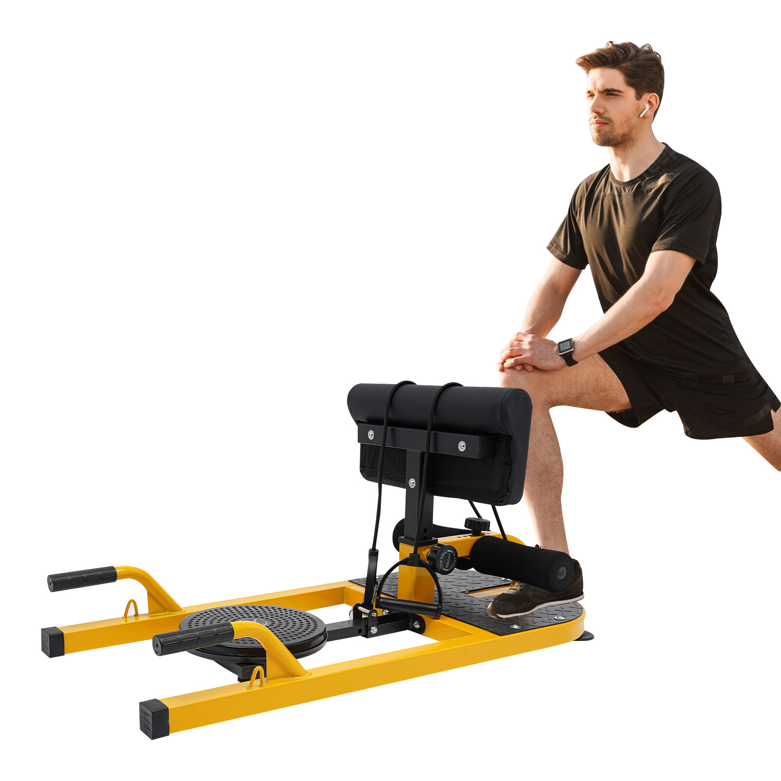 Multi-Function Deep Squat Bench Home Gym Workout Station Leg Workout Equipment