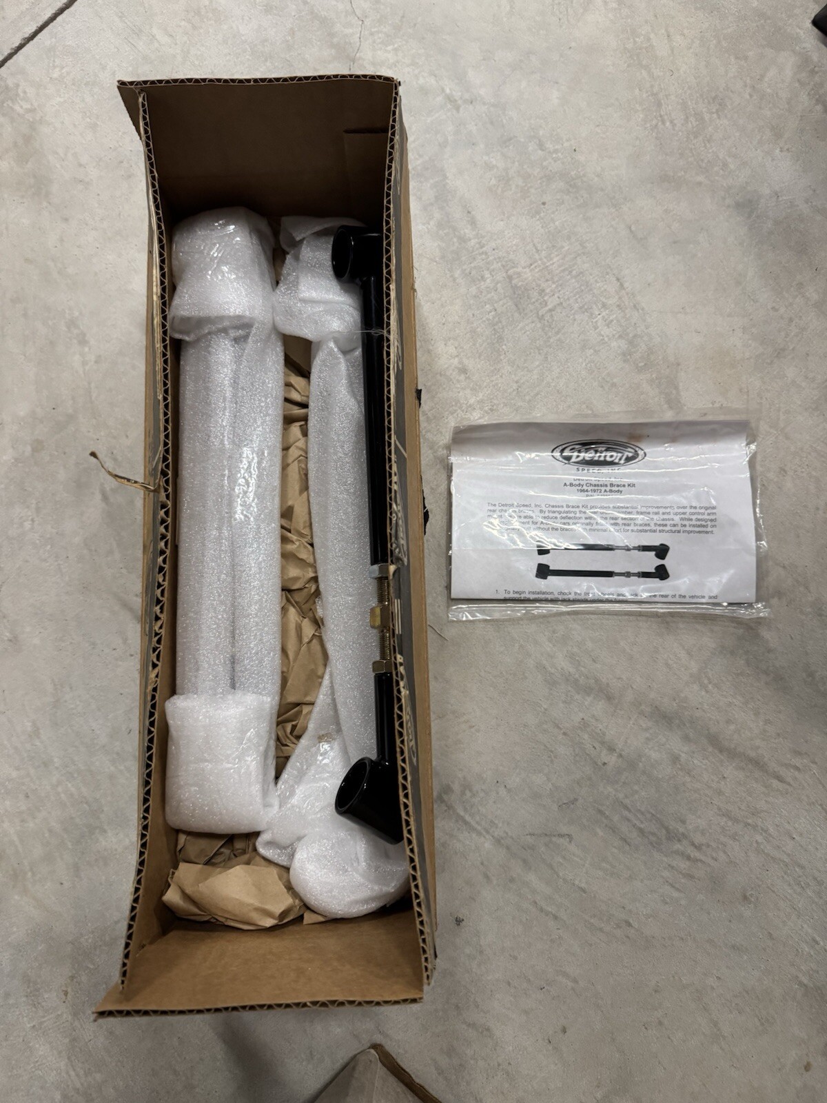 Detroit Speed Rear Brace Kit