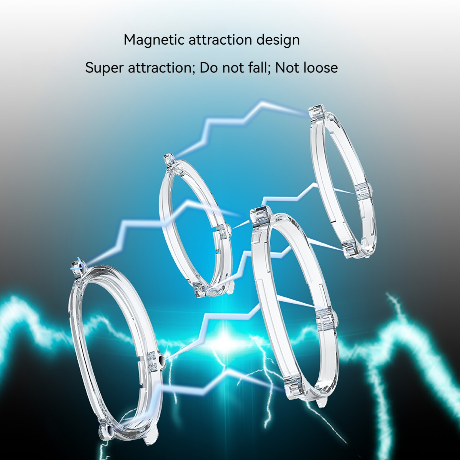 Magnetic Myopia Frame Left&Right Eyeglass Frame VR Accessories for Quest 3