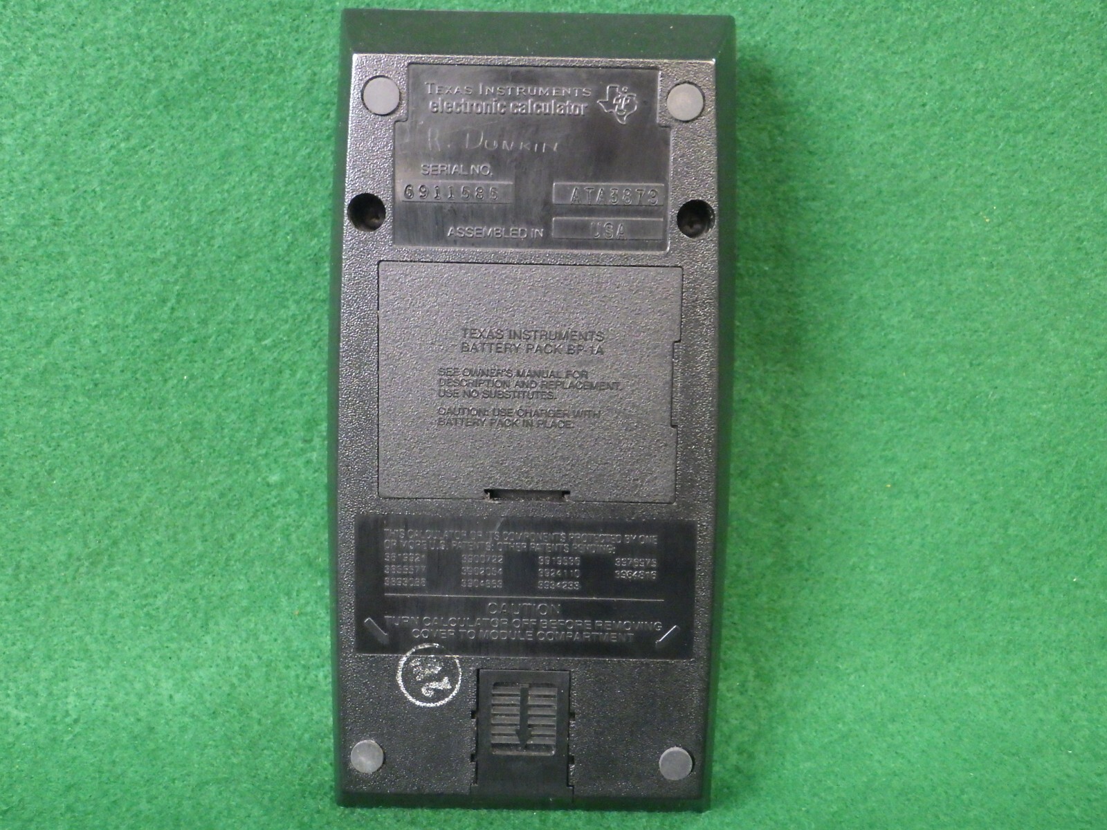 Vintage TI-59 Programmable Calculator With Case Read Description